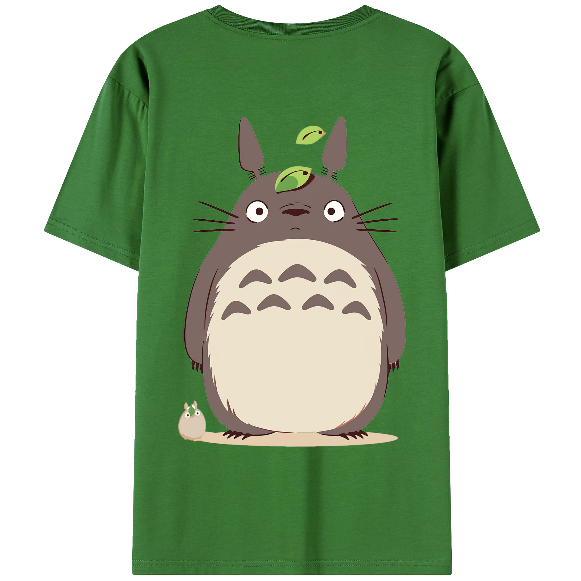 （画像用） となりのトトロ 草壁メイ 草壁サツキ My Neighbor Totoro Satsuki Kusakabe Mei Kusakabe レディース半袖Tシャツ(バックプリント)